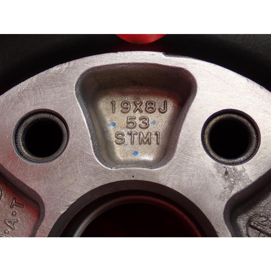 単品 中古ホイール 1本 SUBARU スバル レヴォーグ VM系 純正 STI 8J 19