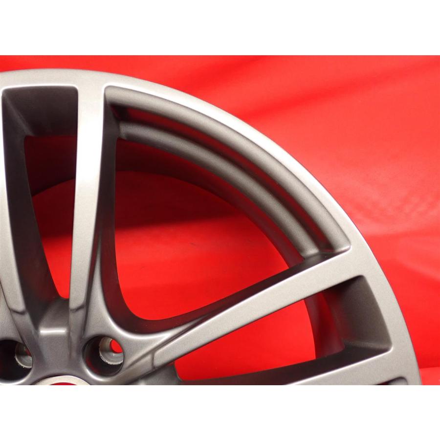 TARGA 社外ホイール 18インチ 4本 8J5HPCD130+55 ポルシェキャップ ポルシェ/カイエン等 MADE IN ITALY　(VHF234)クレジットカード QRコード決済可能 単品 中古ホイール 1本 PORCHE ポルシェ カイエン ターボ 純正 11J 21