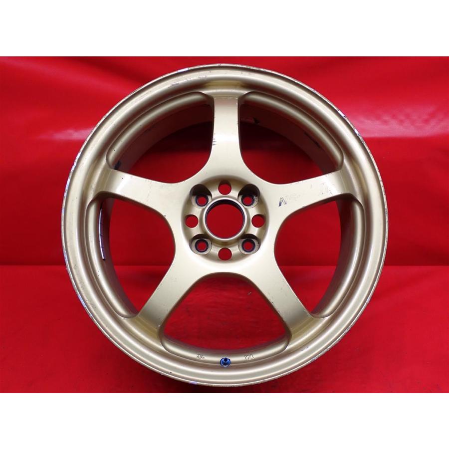 単品 中古ホイール 1本 軽量 IMPUL インパル NS-GTII 7J 17インチ