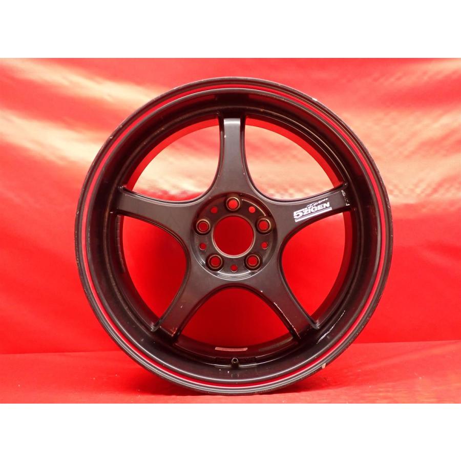 単品 中古ホイール 1本 5ZIGEN 五次元 FN01R-C 7J 17インチ