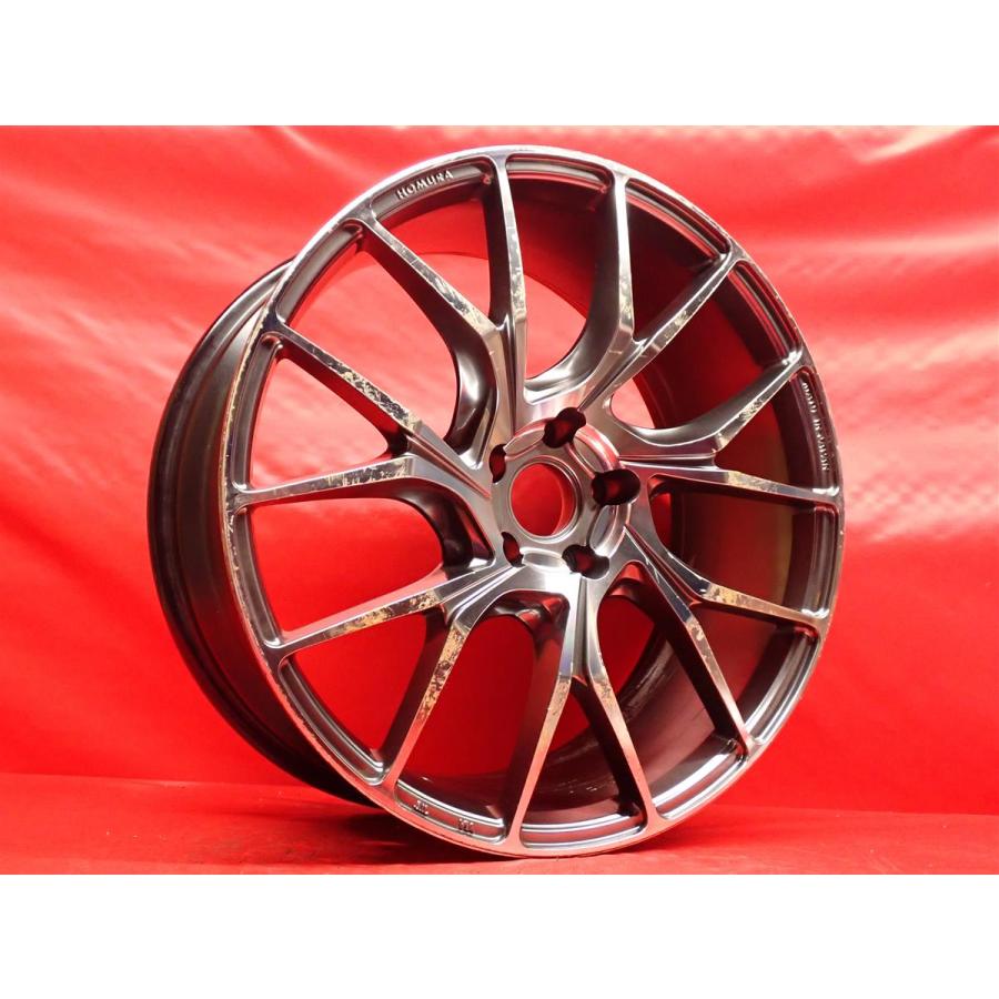 単品 中古ホイール 1本 RAYS レイズ HOMURA ホムラ 2×7 TW 8.5J 20