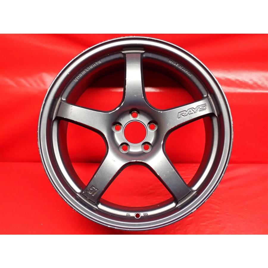 2本組 中古ホイール RAYS レイズ GRAMLIGHTS グラムライツ 57CR 7.5J 