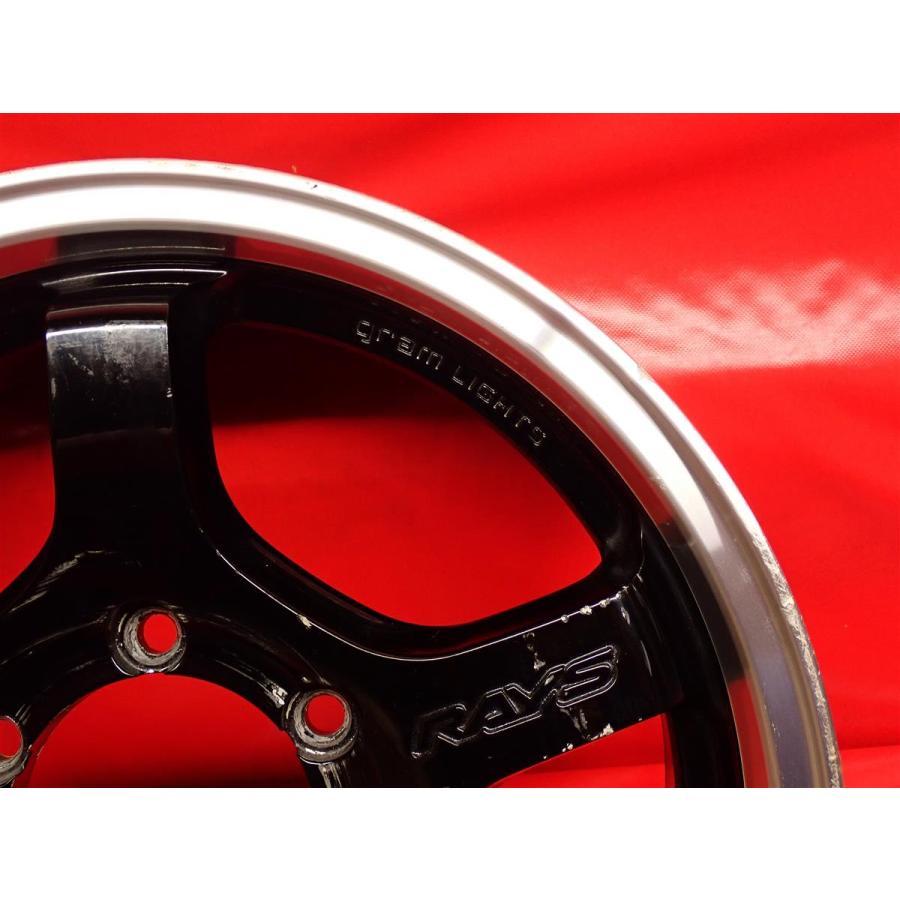 中古品 アルミホイール 1本 RAYS レイズ GRAMLIGHTS グラムライツ 57CR