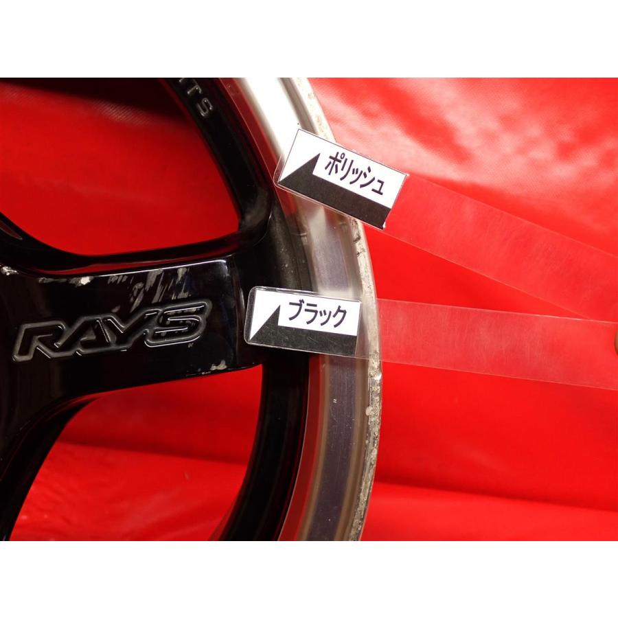 単品 中古ホイール 1本 RAYS レイズ GRAMLIGHTS グラムライツ 57CR-X 