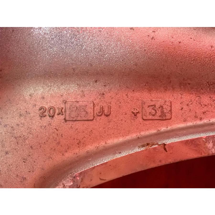単品 中古ホイール 1本 WORK ワーク LS 207 SUV 8.5J 20インチ PCD139 