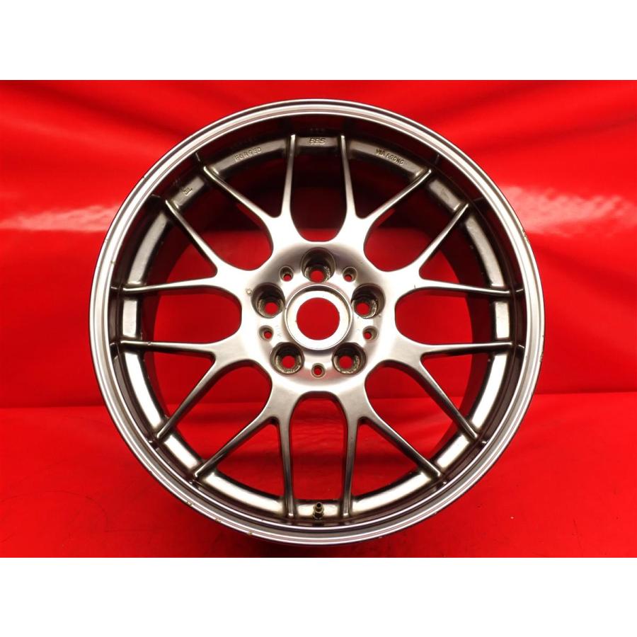 単品 中古ホイール 1本 鍛造 軽量 BBS RG-R RG704 9J 18インチ PCD114