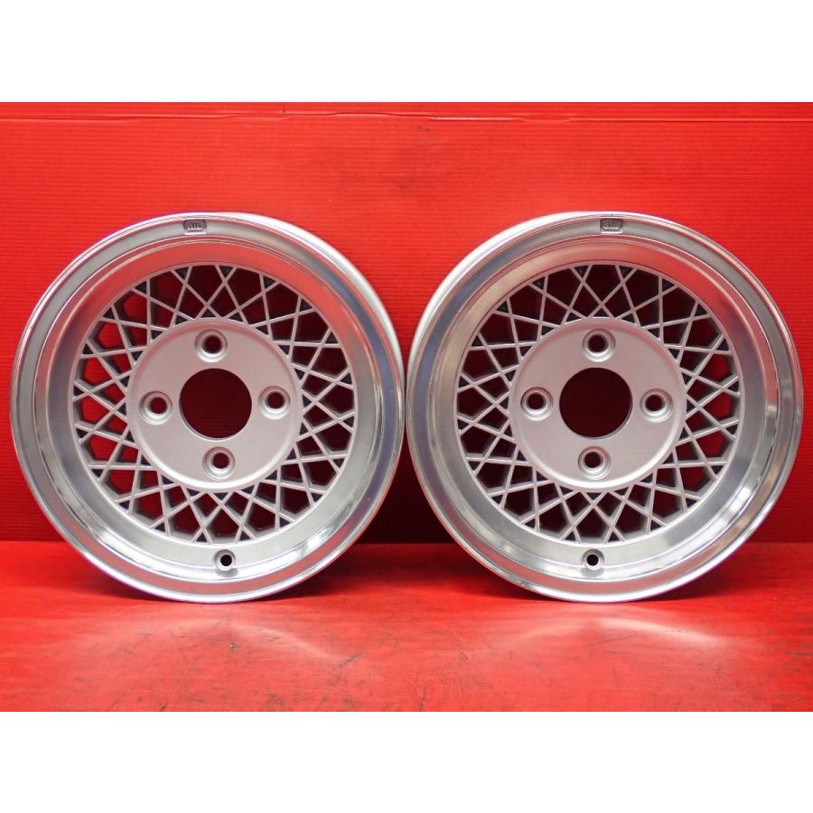 中古品 アルミホイール 2本 ENKEI MAG MESH エンケイ マグ メッシュ