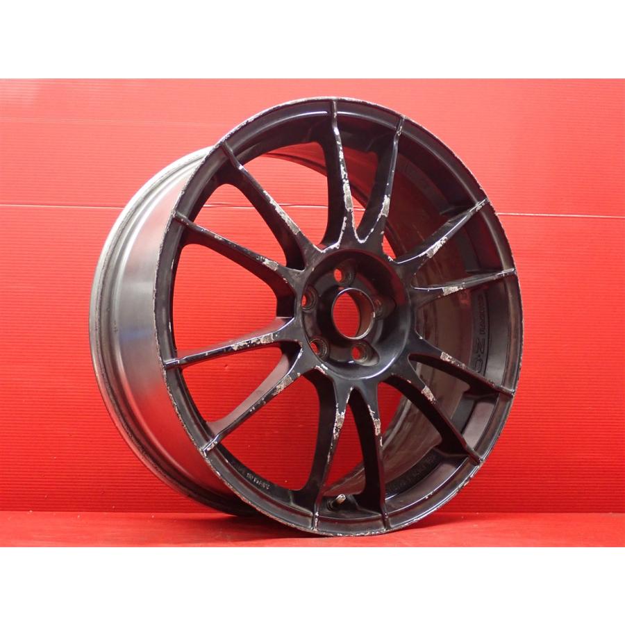 中古品 アルミホイール 1本 O・Z ウルトラレッジェーラ 7.5J 18インチ PCD100 5穴 +48 ハブ径Φ68 レストアベース ja18の画像