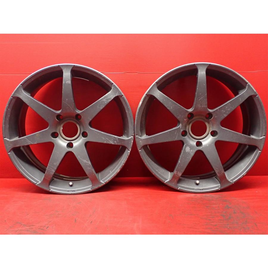 め*い様 ベルサスカンピオナートSS7タイヤ付き17インチ7J+35 PCD10 中古品 アルミホイール 2本 RAYS VERSUS ベルサス Campionato SS7