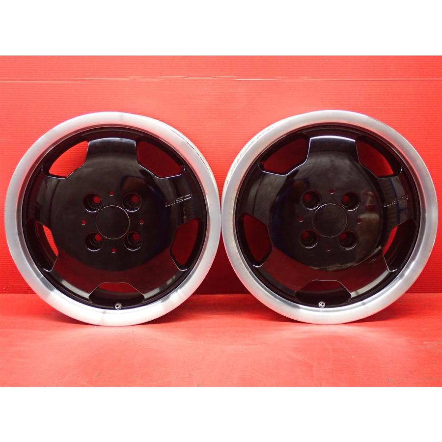中古品 アルミホイール 2本 BRIDGESTONE ブリヂストン LISO リソ