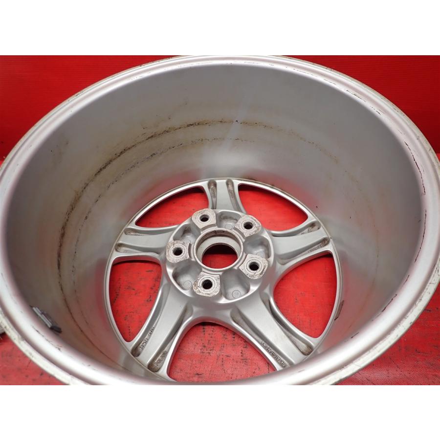 中古品 アルミホイール リア用 1本 PORSCHE ポルシェ 911 996 カレラ4S 純正 10J 18インチ PCD130 5穴 +47 ハブ径Φ71.5 99636214002 ja18_5