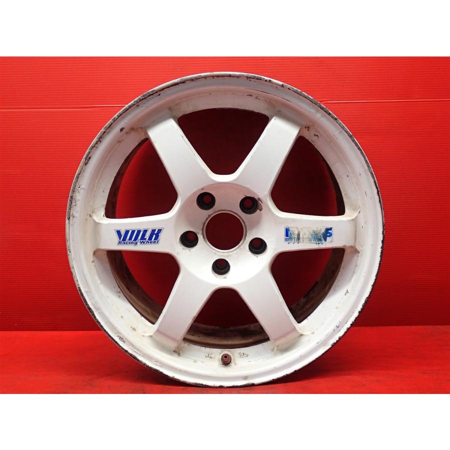 鍛造 軽量 中古品 アルミホイール 1本 RAYS レイズ VOLK RACING ボルク 