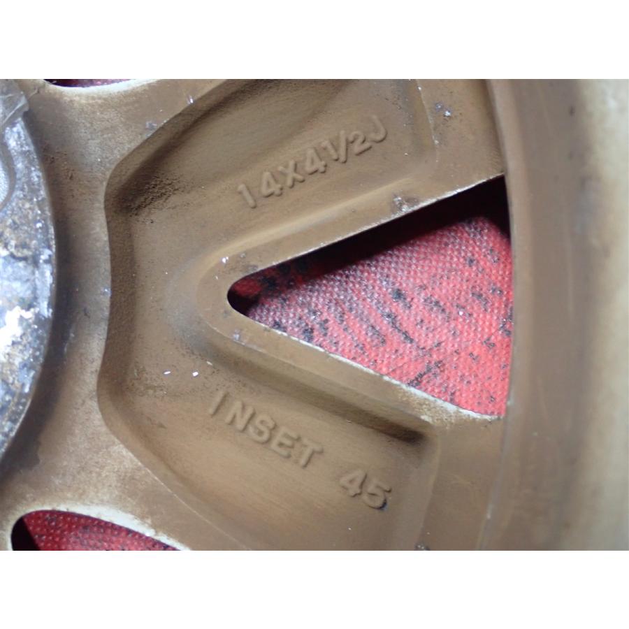 中古品 アルミホイール 1本 SUZUKI スズキ ワゴンR MH23S 純正 5W