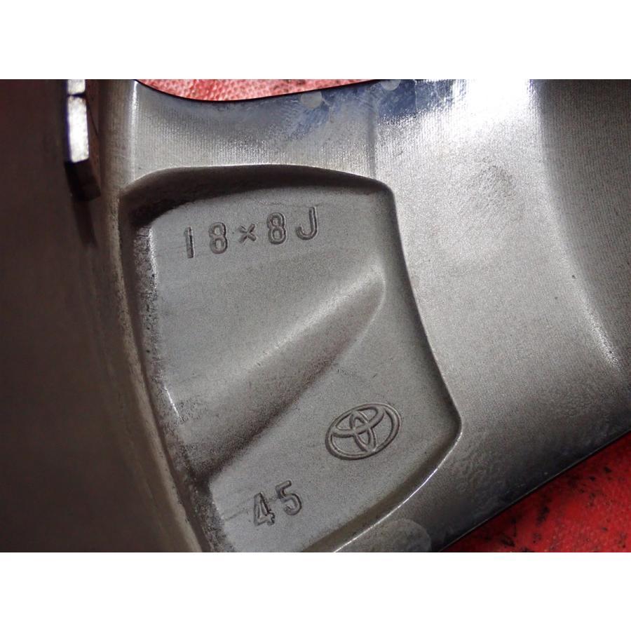 中古品 アルミホイール 1本 TOYOTA トヨタ クラウン 220系 RS純正 8J