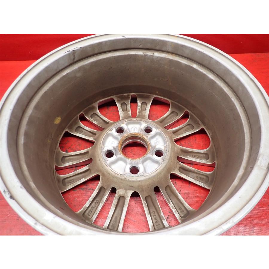 TOYOTA クラウン 180系 210系16インチ7JET50 5H114.3 中古品 アルミホイール 1本 TOYOTA トヨタ クラウン ロイヤル 210系