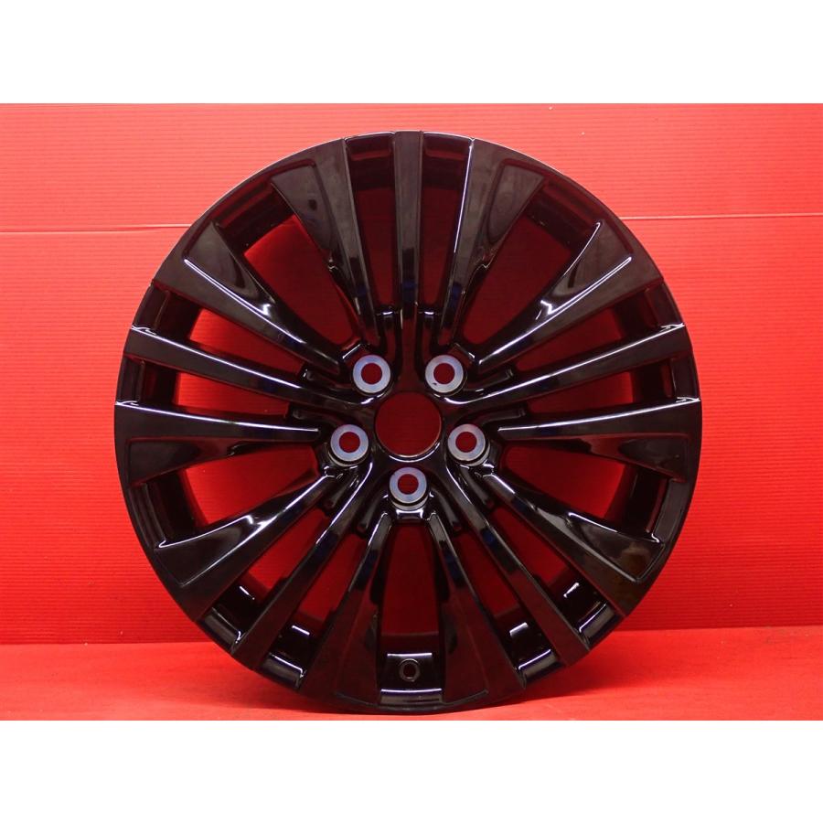トヨタ 19インチ ナイトシェードブラックホイール スネーク①1本 中古品 アルミホイール 1本 TOYOTA トヨタ ハリアー 80 Z Night Shade