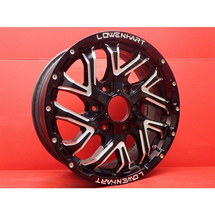 中古品 アルミホイール 1本 AME Lowenhart レーベンハート GXL206 6.5J