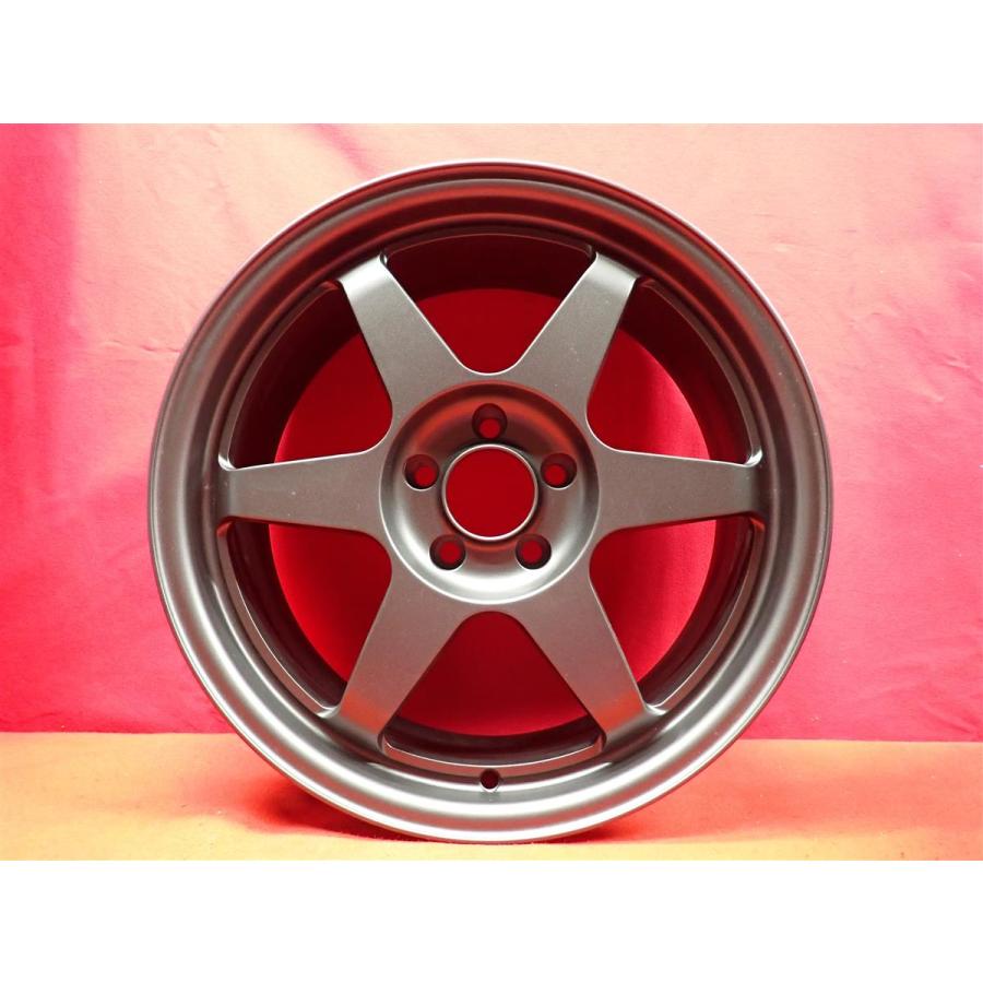 鍛造 軽量 1本5.5kg NEEZ MS6S 中古品 アルミホイール 4本 7J 16インチ