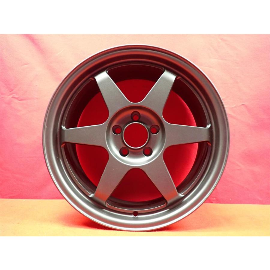 鍛造 軽量 1本5.5kg NEEZ MS6S 中古品 アルミホイール 4本 7J 16インチ