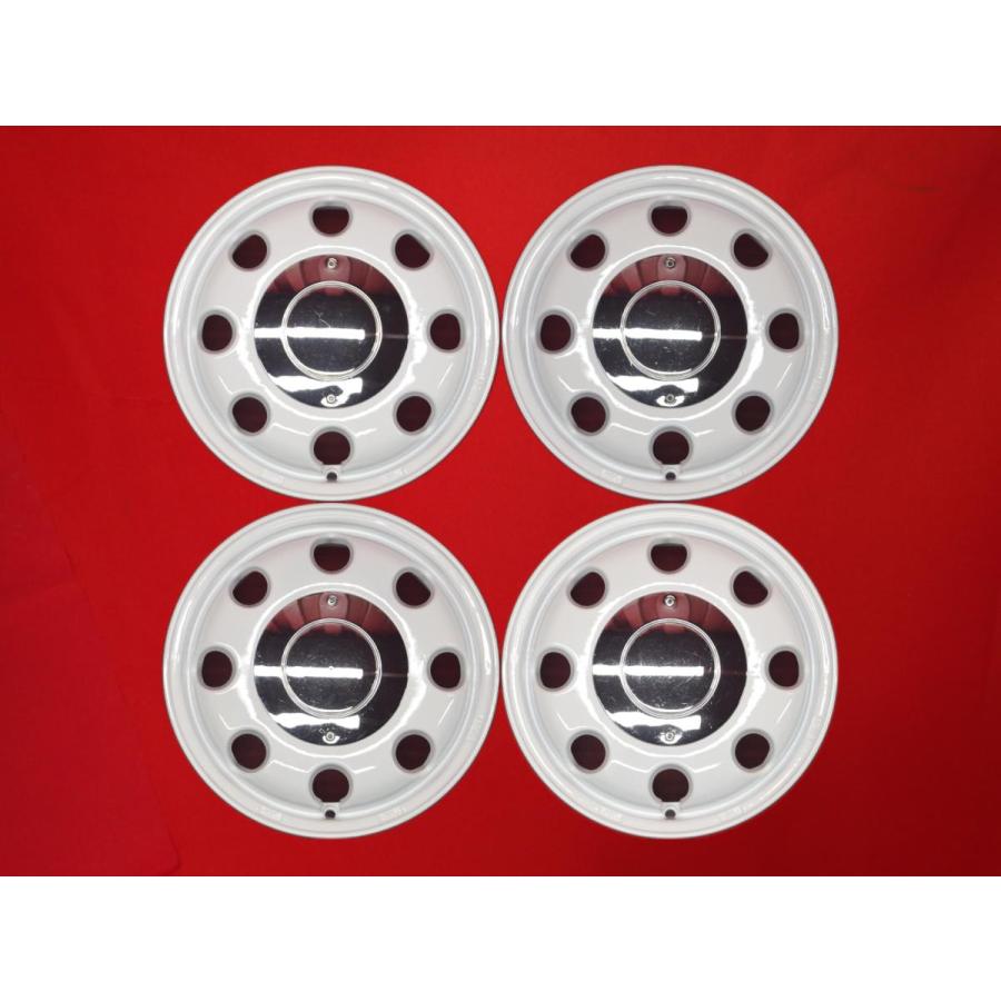 LUMACA MODEL-2 中古品 アルミホイール 4本 4J 13インチ PCD100 4穴 + 