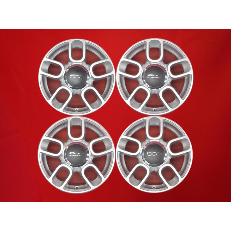 FIAT フィアット 500 キットホイール SPORT 中古品 アルミホイール 4本