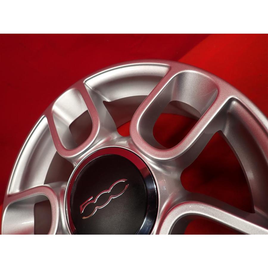 FIAT フィアット 500 キットホイール SPORT 中古品 アルミホイール 4本