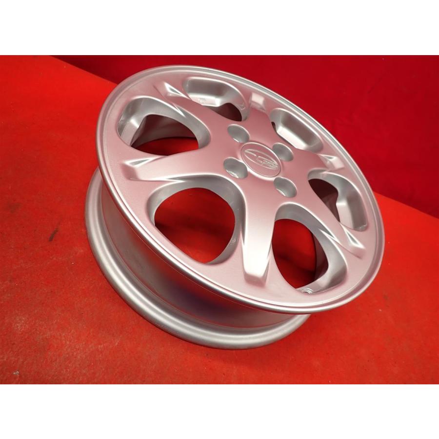 SUBARU スバル R1 純正 6スポーク 中古品 アルミホイール 4本 4.5J 15