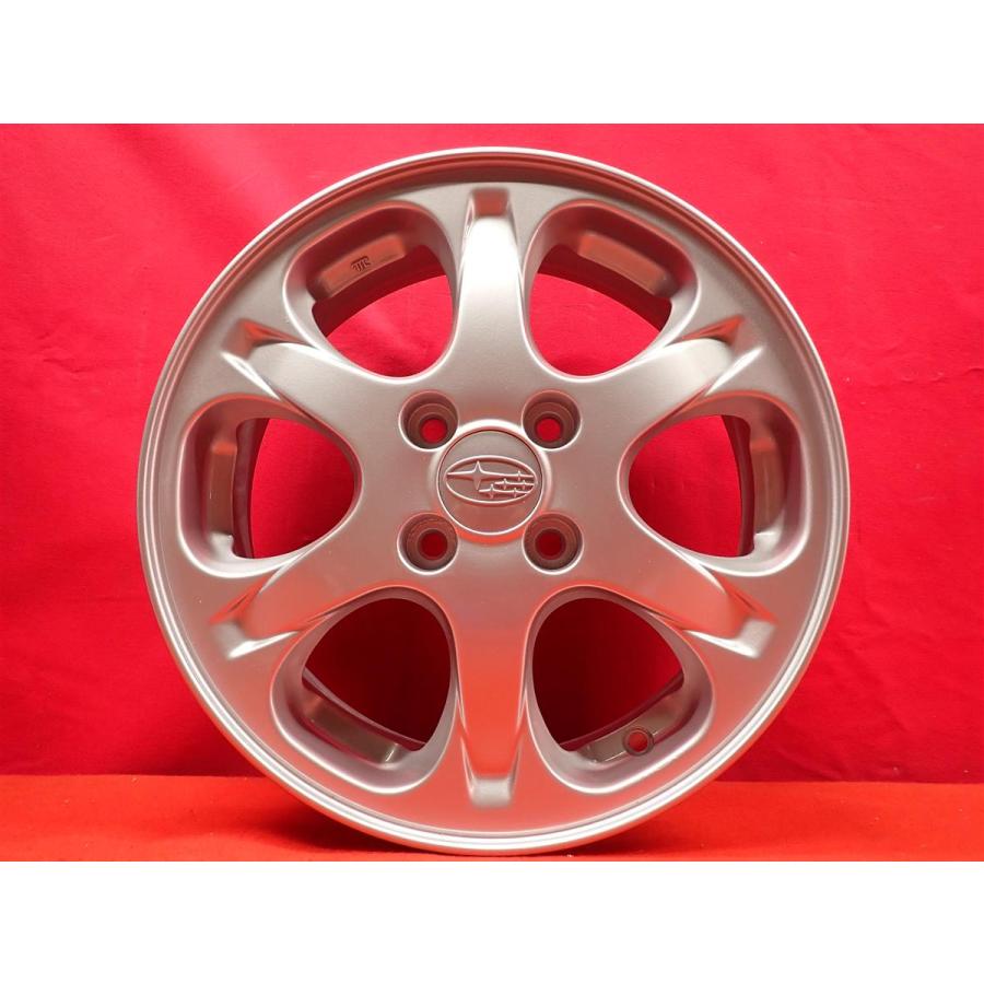 スバル　R1 純正アルミ　ENKEI SUBARU スバル R1 純正 6スポーク 中古品 アルミホイール 4本 4.5J 15