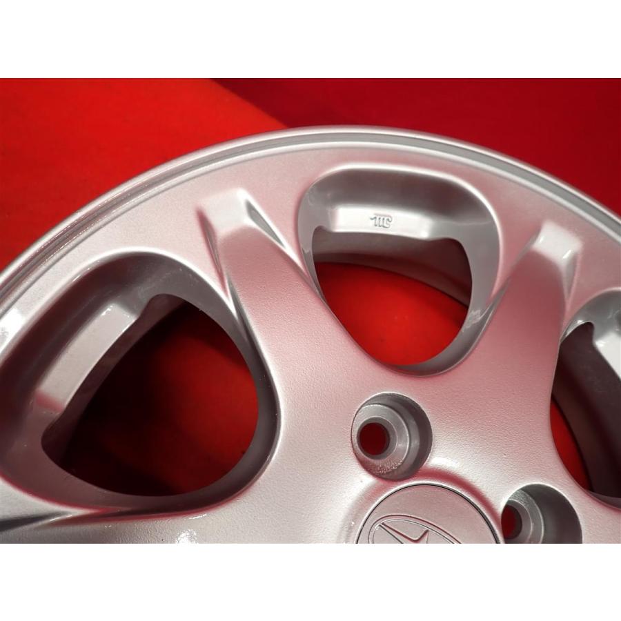 SUBARU スバル R1 純正 6スポーク 中古品 アルミホイール 4本 4.5J 15