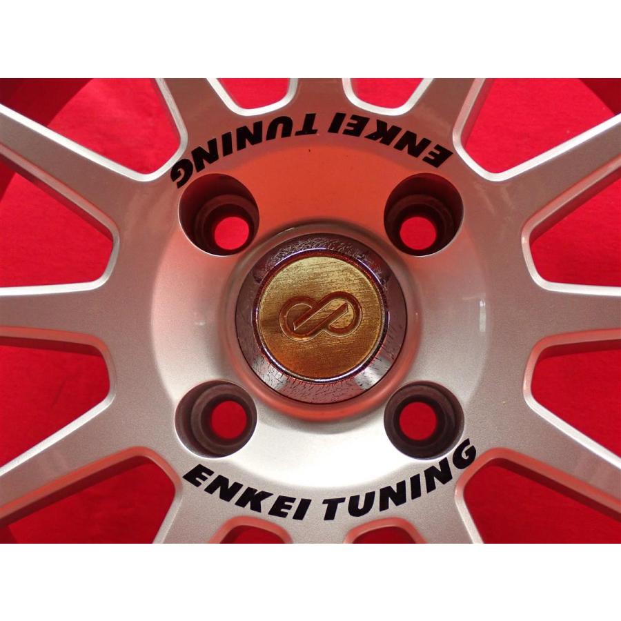 エンケイ TUNING SC03 ver.MMB 中古品 アルミホイール 4本 6.5J 15