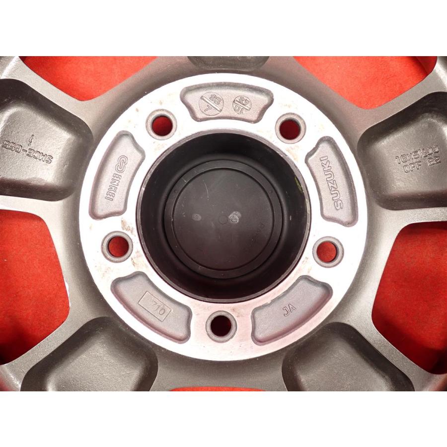 SUZUKI スズキ ジムニー JA系 純正 (2) 中古品 アルミホイール 4本 5.5