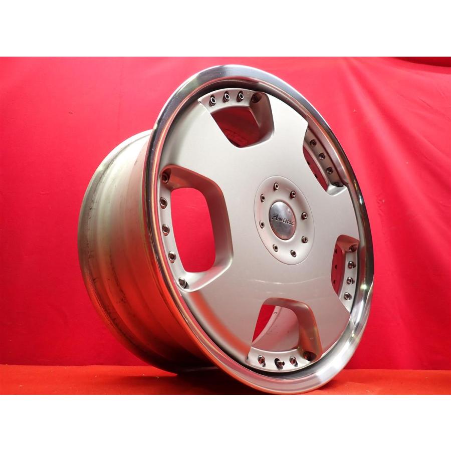 Amistad アミスタット ディッシュ 中古品 アルミホイール 4本 8.5/10J