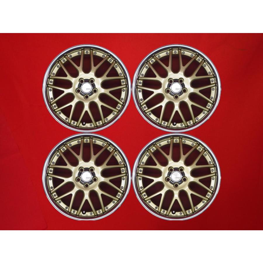 ⭐︎WORK ランベックLM1⭐︎タイヤホイール4本セット⭐︎ WORK ワーク LANVEC ランベック LM1 中古品 アルミホイール 4本 7.5J