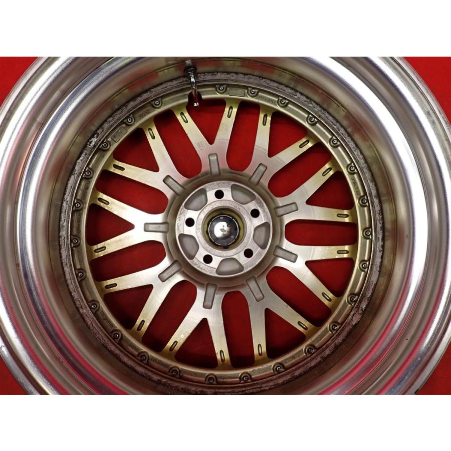 WORK ワーク LANVEC ランベック LM1 中古品 アルミホイール 4本 7.5J