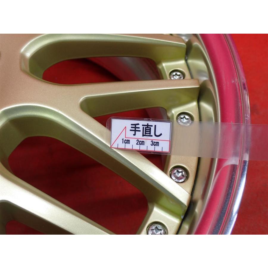 WORK ワーク LANVEC ランベック LM1 中古品 アルミホイール 4本 7.5J