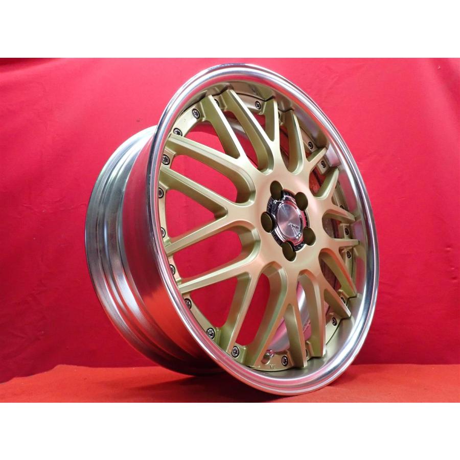 WORK Lanvec LM1 ワーク ランベック18インチ ホイール WORK ワーク LANVEC ランベック LM1 中古品 アルミホイール 4本 7.5J