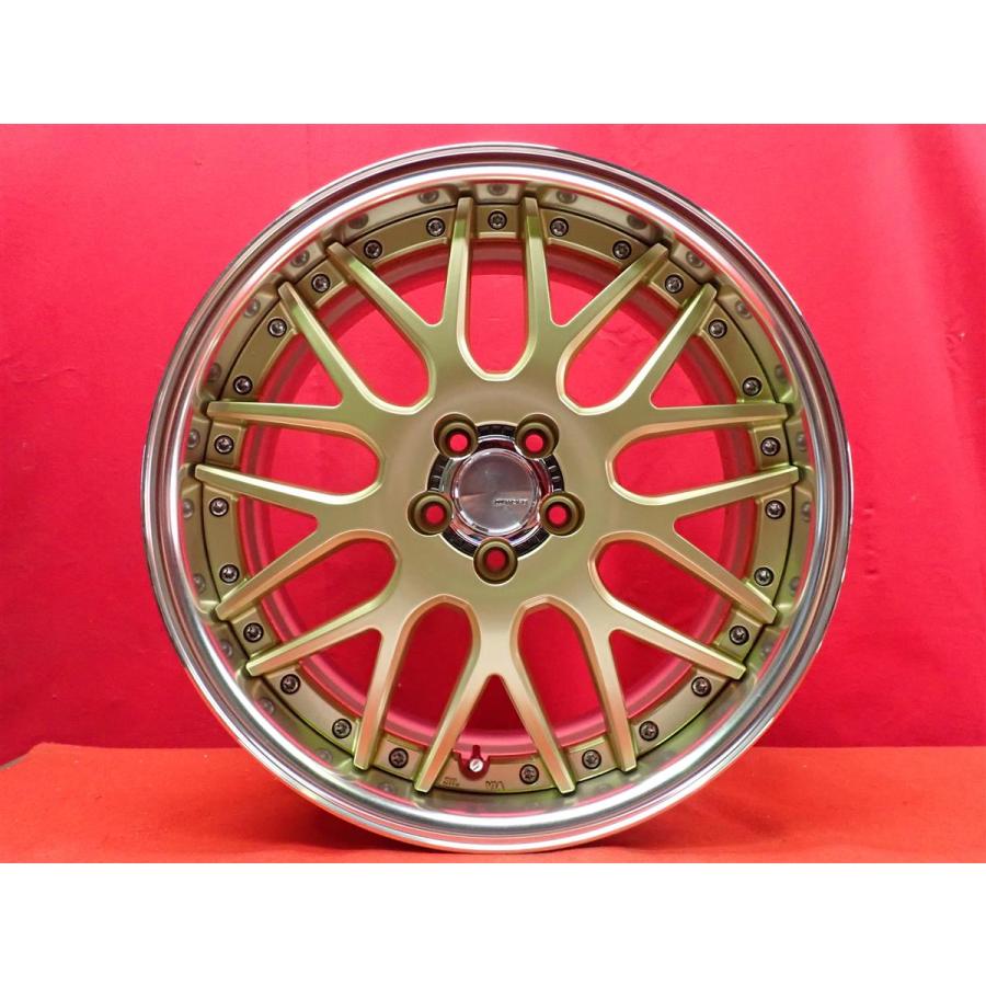 WORK ワーク LANVEC ランベック LM1 中古品 アルミホイール 4本 7.5J