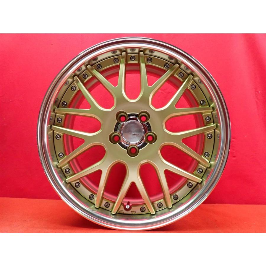 WORK ワーク LANVEC ランベック LM1 中古品 アルミホイール 4本 7.5J