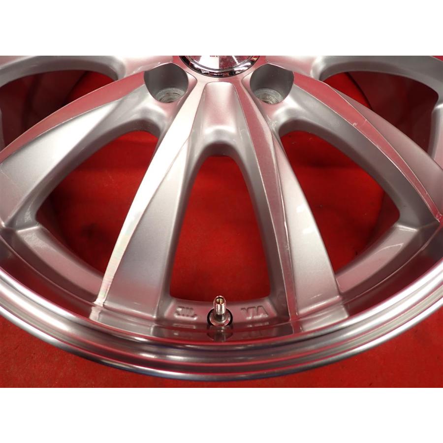 WEDS レオニス CX 中古品 アルミホイール 4本 6J 16インチ PCD100 4穴