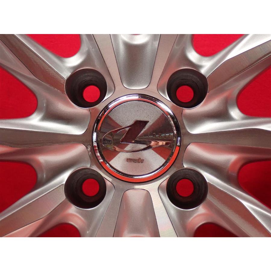 WEDS レオニス CX 中古品 アルミホイール 4本 6J 16インチ PCD100 4穴