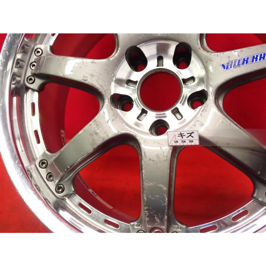 中古品 アルミホイール 1本 VOLK RACING ボルクレーシング GT-7 8J 18