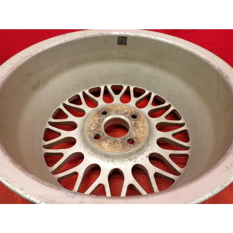 鍛造 軽量 中古品 アルミホイール 1本 BBS RG 6.5J 15インチ PCD100 4