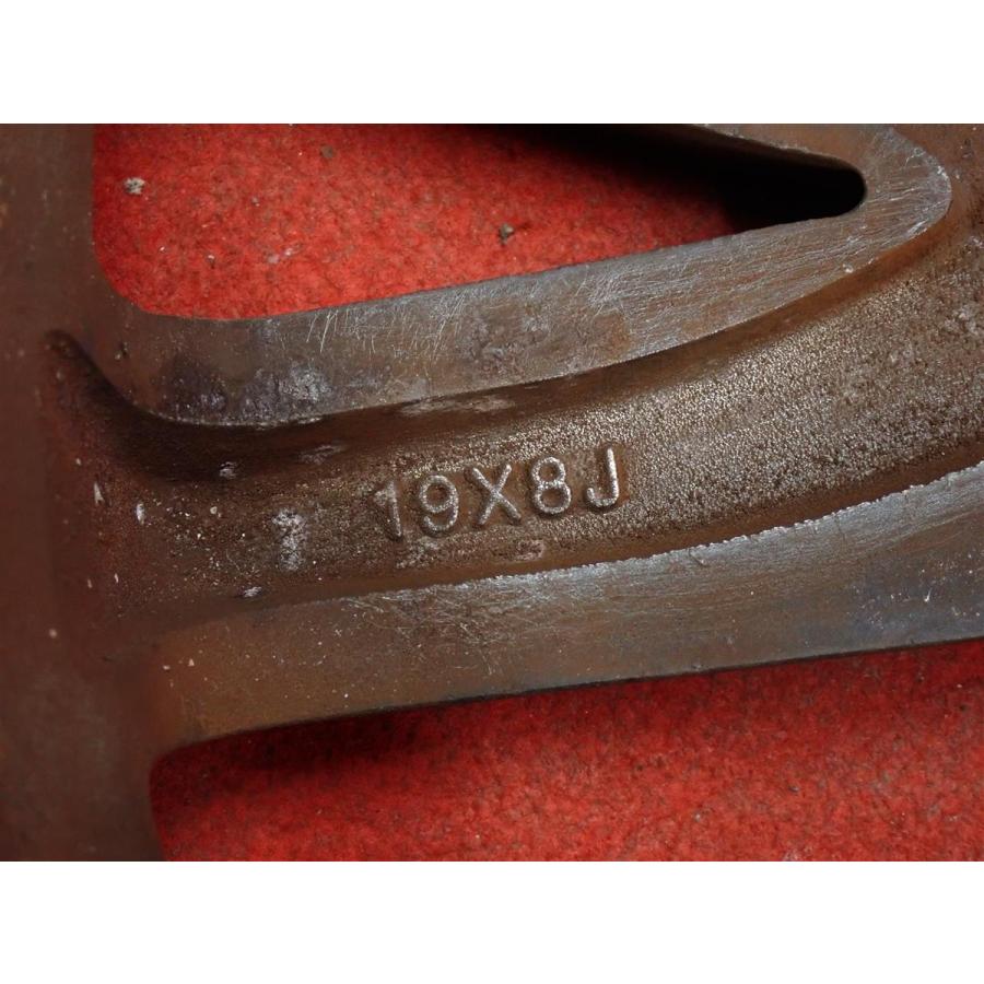中古品 アルミホイール 1本 ERST エアスト VS5 8J 19インチ PCD108 5穴