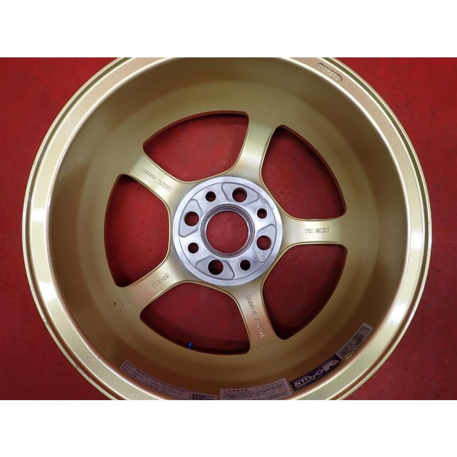 再値下げ　送料込み「4本」RAYS gram lights S57C ゴールド RAYS レイズ GRAMLIGHTS グラムライツ 57C 中古品 アルミホイール 4本