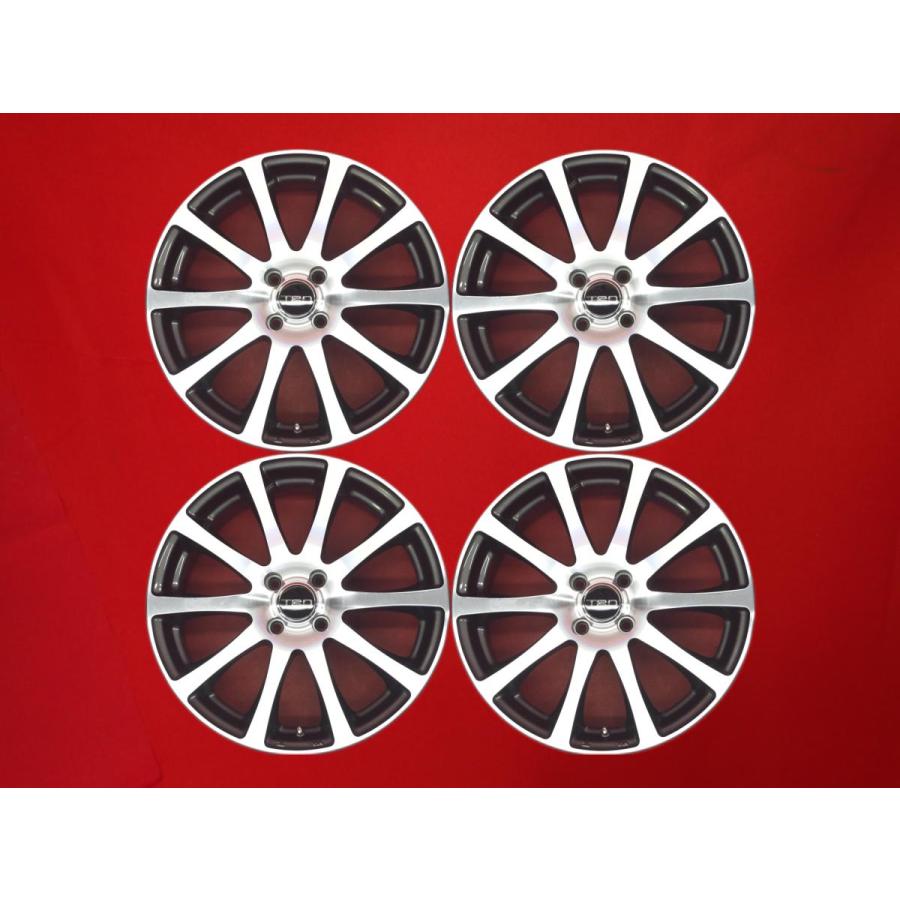 TRD TF2 中古品 アルミホイール 4本 7J 17インチ PCD100 4穴 +47 ハブ