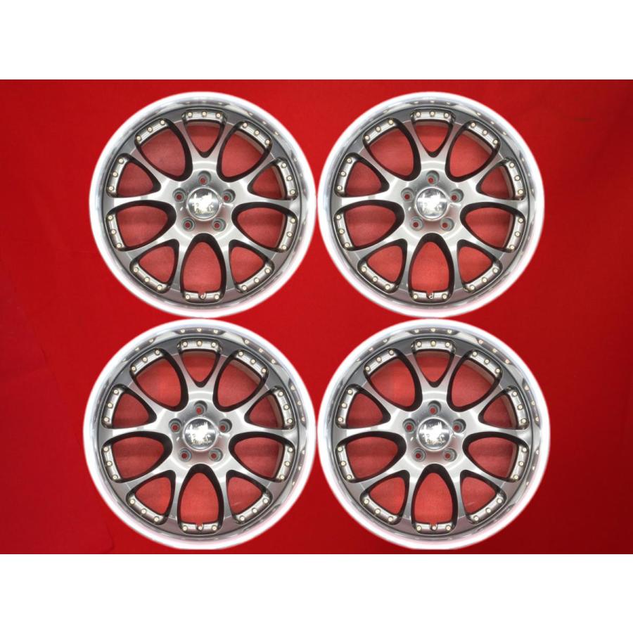 絶版 希少 Altstadt アルトシュタット 中古品 アルミホイール 4本 8/9J