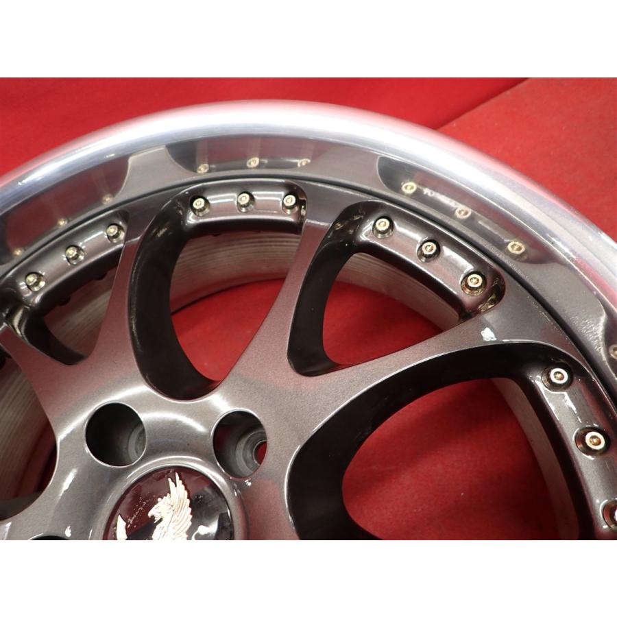 絶版 希少 Altstadt アルトシュタット 中古品 アルミホイール 4本 8/9J