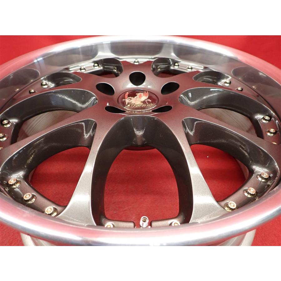 絶版 希少 Altstadt アルトシュタット 中古品 アルミホイール 4本 8/9J