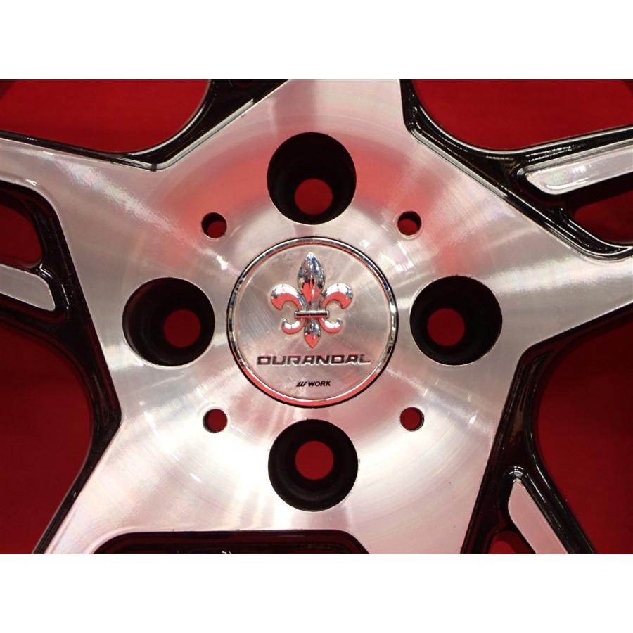 WORK DURANDAL デュランダル DD5.2 中古品 アルミホイール 4本 6.5J 16