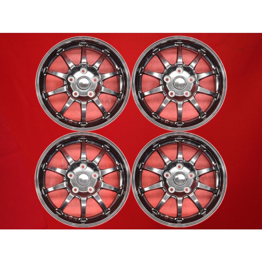 G-SPEED G-04 15インチアルミ　アクア　フィット 軽量 1本6.6kg G.speed G-04 中古品 アルミホイール 4本 6J 15インチ